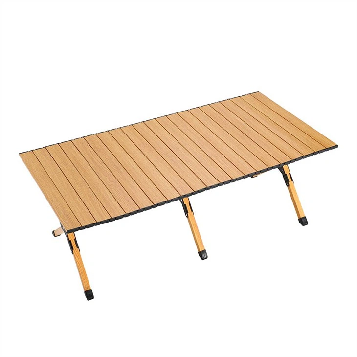 Camping Beach Aluminum Folding Egg Roll Table