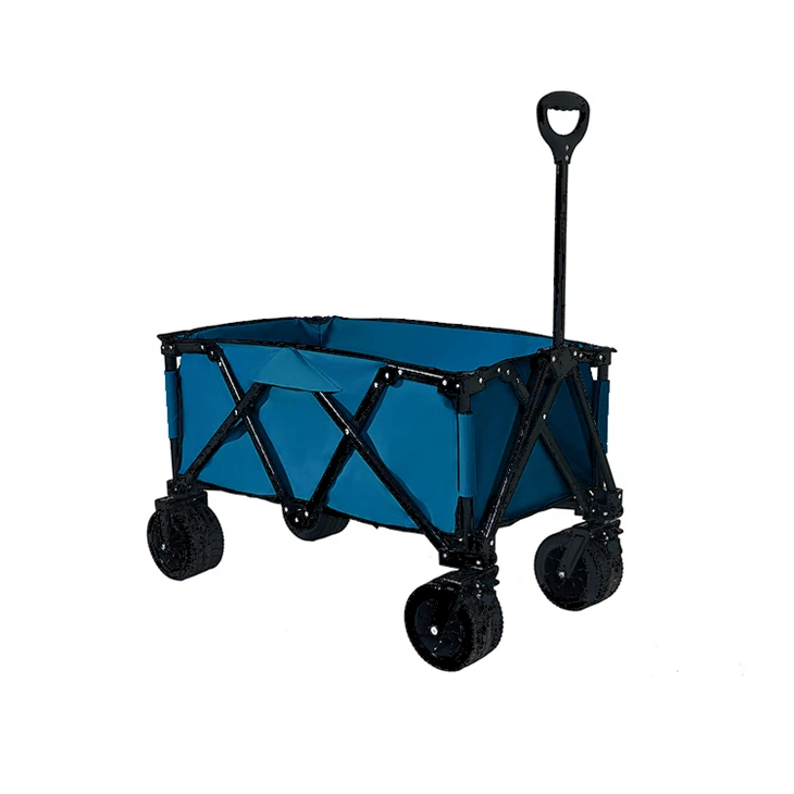 Durable Beach Folding Wagon With Big Wheels